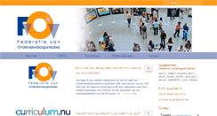 Desktop Screenshot of fvov.nl